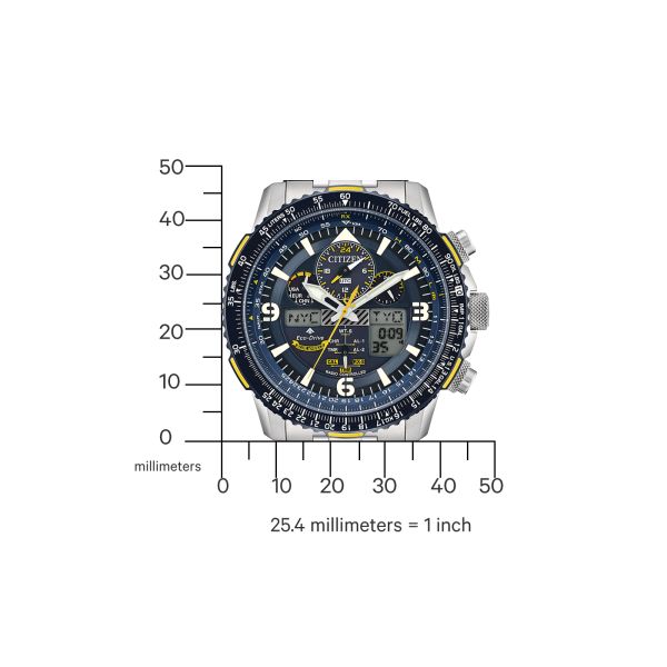 Montre Citizen Promaster Sky Eco-drive Radio Controlled Blue Angels Cadran Bleu