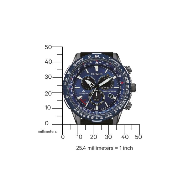 Montre Citizen Promaster Sky Eco-drive Radio Controlled Cadran Bleu
