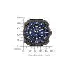Montre Citizen Promaster Marine Whale Shark Eco-drive Diver 200m Cadran Bleu