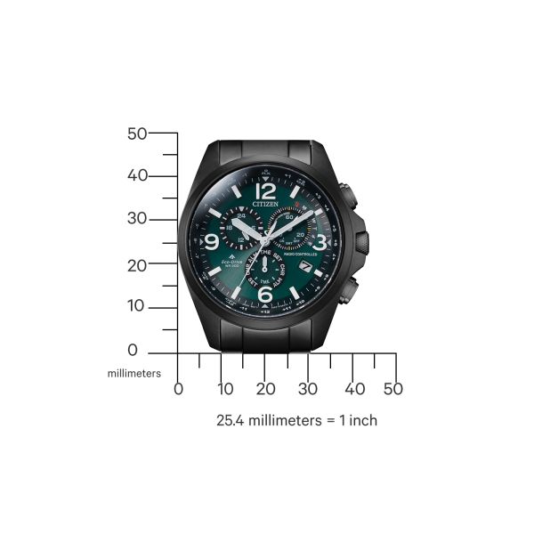 Montre Citizen Promaster Land Eco-drive Radio Controlled Cadran Vert
