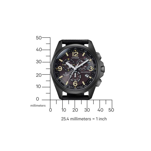 Montre Citizen Promaster Land Eco-drive Radio Controlled Cadran Noir
