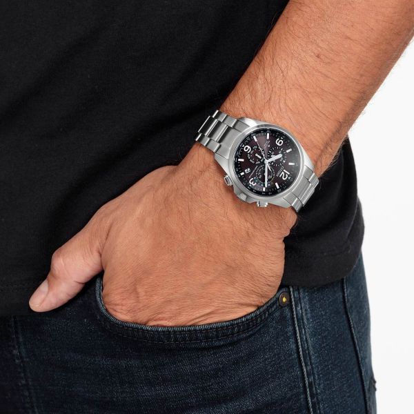Montre Citizen Promaster Land Eco-drive Radio Controlled Cadran Noir