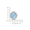 Montre Citizen Ladies Super Titanium Elegant Eco-drive Cadran Bleu