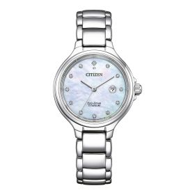 Montre Citizen Ladies Super Titanium Elegant Eco-drive Cadran Nacre Serti