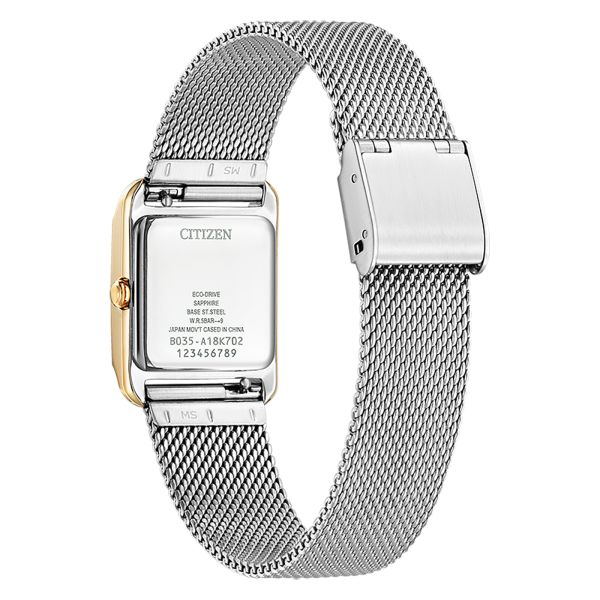 Montre Citizen Citizen L Carrée Eco-drive Cadran Rose