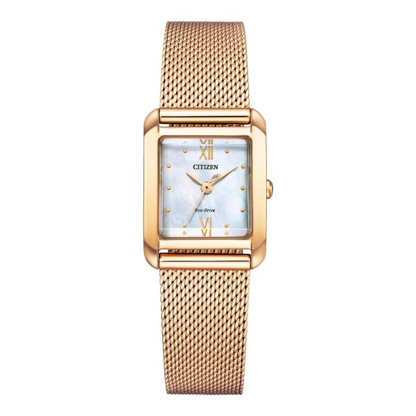 Montre Citizen Citizen L Carrée Eco-drive Cadran Nacre