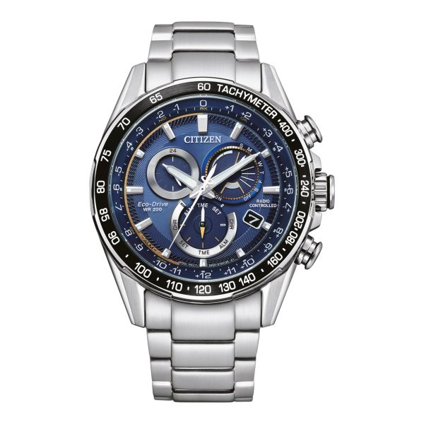Montre Citizen Radio-controlled Eco-drive Radio-controlled Cadran Bleu