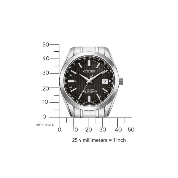 Montre Citizen Radio ControleeCadran Noir