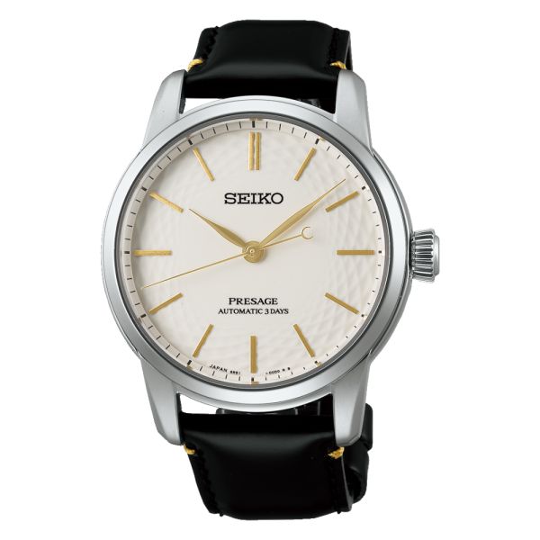 Montre Seiko Presage automatique Edition limitée en porcelaine SPB497J1