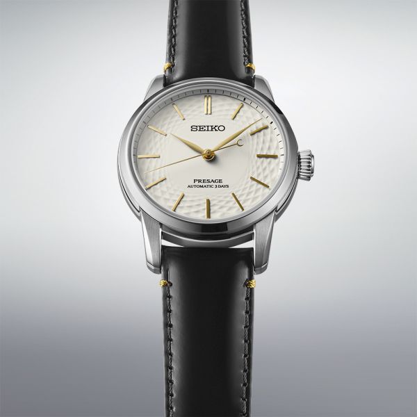 Montre Seiko Presage automatique Edition limitée en porcelaine SPB497J1