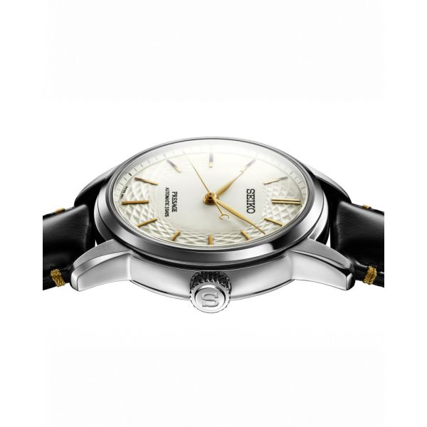 Montre Seiko Presage automatique Edition limitée en porcelaine SPB497J1