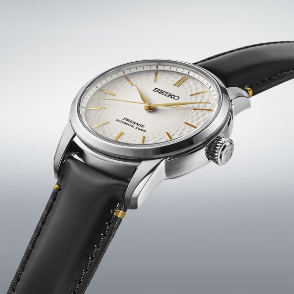 Montre Seiko Presage automatique Edition limitée en porcelaine SPB497J1