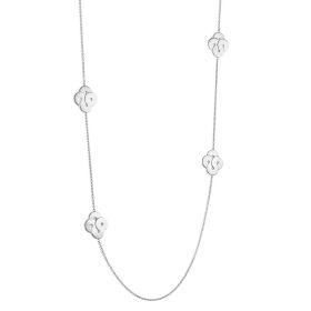 Sautoir Arthus Bertrand Enlacé Argent 6 motifs