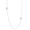 Sautoir Arthus Bertrand Enlacé Argent 3 motifs