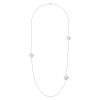 Sautoir Arthus Bertrand Enlacé Argent 3 motifs