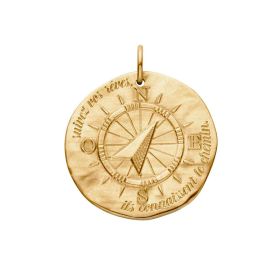 Médaille Arthus Bertand 25mm La Boussole Vermeil Grand Modèle