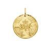 Médaille Arthus Bertand 25mm Marie-Antoinette Vermeil Satiné