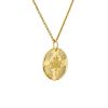 Médaille Arthus Bertand 25mm Marie-Antoinette Vermeil Satiné