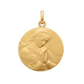 Médaille Baptême Arthus Bertrand Vierge de Donatello