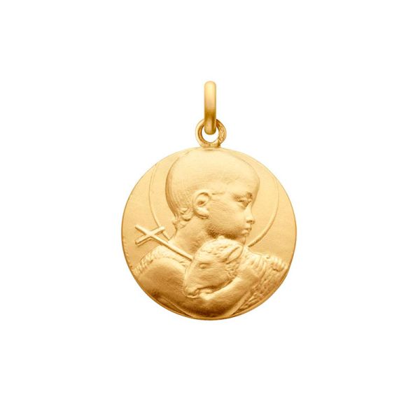 Médaille Arthus Bertand Saint Jean Baptiste Or Jaune