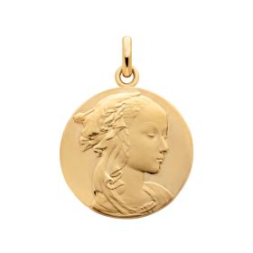 Médaille Baptême Arthus Bertrand Vierge Adorazione