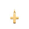 Pendentif Arthus Bertrand Baby Cross Or Jaune