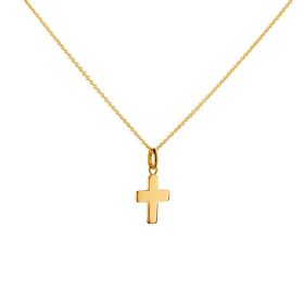 Pendentif Arthus Bertrand Baby Cross Or Jaune