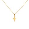 Pendentif Arthus Bertrand Baby Cross Or Jaune