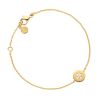 Bracelet Arthus Bertrand Royale Diamant Or Jaune