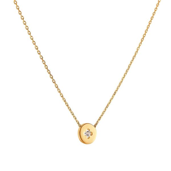 Collier Arthus Bertrand Royale Diamant Or Jaune
