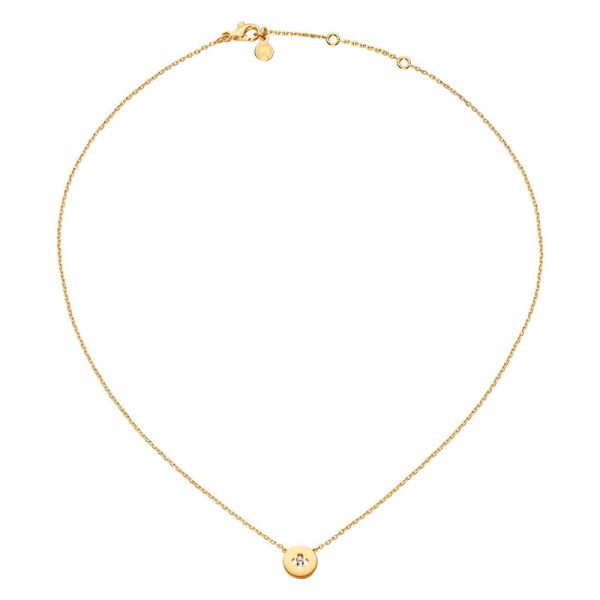 Collier Arthus Bertrand Royale Diamant Or Jaune