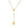 Collier Arthus Bertrand Enlacé Or Jaune