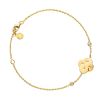 Bracelet Arthus Bertrand Enlacé Diamant Or Jaune