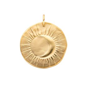 Médaille Arthus Bertand 23mm l'Éclipse Or Jaune Sablé