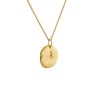 Médaille Arthus Bertand 23mm Astro Vierge Or Jaune Sablé