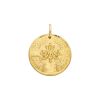 Médaille Arthus Bertand 18mm Marie-Antoinette Or Jaune Satiné