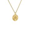 Médaille Arthus Bertand 18mm Marie-Antoinette Or Jaune Satiné