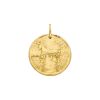 Médaille Arthus Bertand 18mm Cheval en Majesté Or jaune