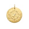 Médaille Arthus Bertand 23mm La Boussole Or Jaune Diamant