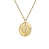 Médaille Arthus Bertand 23mm La Boussole Or Jaune Diamant