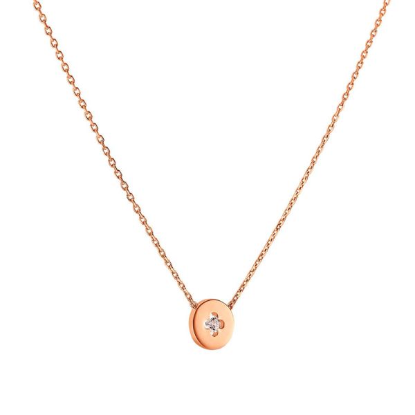 Collier Arthus Bertrand Royale Diamant Or Rose
