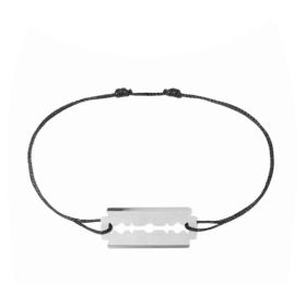 Bracelet Occasion Dinh Van Lame de Rasoir Or Blanc