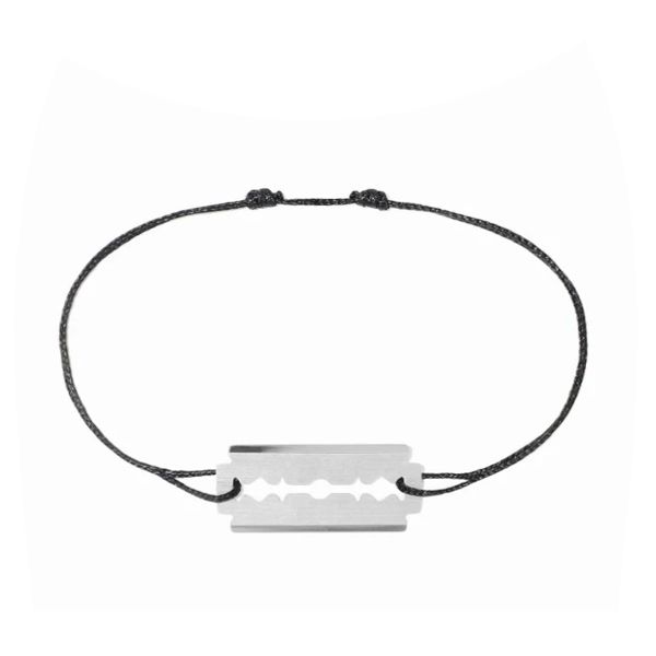Bracelet Occasion Dinh Van Lame de Rasoir Or Blanc