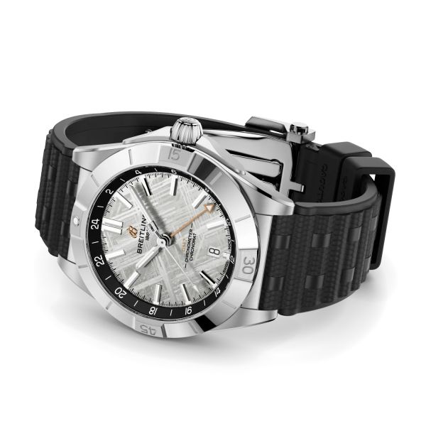 Montre Breitling Chronomat Automatic GMT 40 Erling Haaland Bracelet Caoutchouc