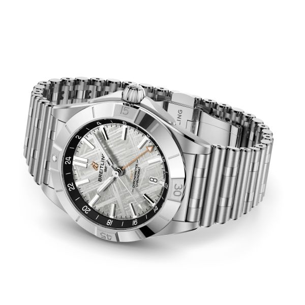 Montre Breitling Chronomat Automatic GMT 40 Erling Haaland Bracelet Acier