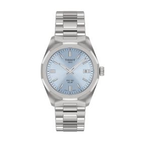 Montre Tissot PRC 100 Solar Quartz 34mm Cadran Bleu glacier