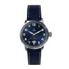 Montre Yema Flygraf CPA10 Manufacture Bleu Bracelet Canvas