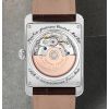 Montre Frederique Constant Classics Carrée Cadran Saumon Bracelet Cuir