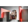Montre Frederique Constant Classics Carrée Cadran Saumon Bracelet Cuir