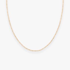 Collier Vanrycke Skin Tattoo Or rose 18k 60cm